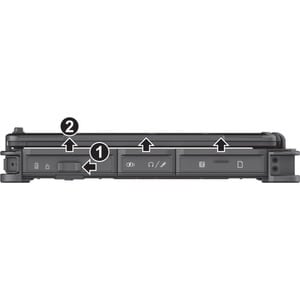 Notebook 2 in 1 Convertibile - Getac V110 V110 G7 Robusto 29,5 cm (11,6"") Touchscreen - Full HD - Intel Core i5 12° Gen i