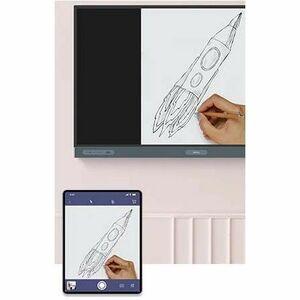 BenQ Board Pro RP6504 4K UHD LCD Collaboration Display - ARM - 8 GB - Infrarosso (IrDA) - Touchscreen - 16:9 Rapporto di f