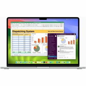 Apple MacBook Air MC6J4LL/A 15.3" Notebook - Apple M4 - 24 GB - 512 GB SSD - English (US) Keyboard - Silver - Apple M4 Chi