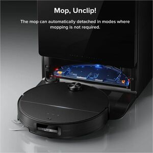 Robot Vacuum Cleaner Roborock Saros 10 senza filo - Nero - Pennello - Tappeto - Batteria - Batteria ricaricabile