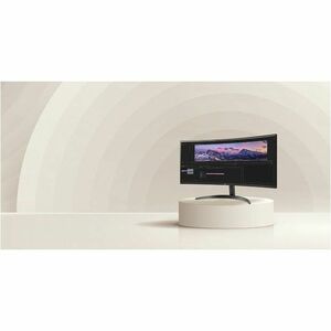 LG UltraGear 34GX90SA-W 34 Zoll Class UW-QHD Gekrümmter Bildschirm Gaming-OLED-Monitor - 21:9 Format - 86,4 cm (34 Zoll) V