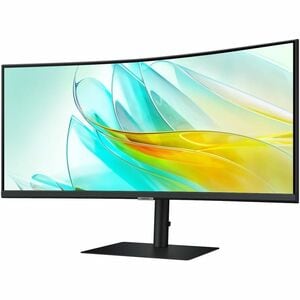 Samsung ViewFinity S34C652UEU 34" Class UW-QHD Curved Screen LED Monitor - 21:9 - Black - 86.4 cm (34") Viewable - Vertica