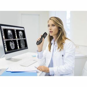 Philips SpeechMike Premium Air SMP4000 Digital Voice Recorder - [Built-in] Microphone, Speaker - Electret Condenser Microp