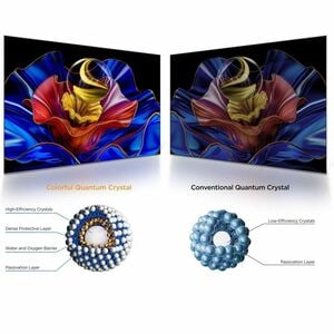 TCL P79K Serie Smart TV QLED 4K 43" 43P79K, Dolby Vision - Atmos, HDR10+, Google TV. Dimensioni diagonale schermo: 109,2 c