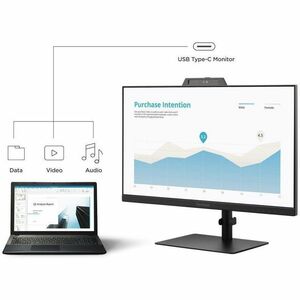 ViewSonic VG2741V-2K 27 Zoll Class Webcam WQHD LED-Monitor - 16:9 Format - 68,6 cm (27 Zoll) Viewable - IPS-Technologie (I