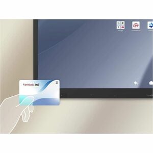 ViewSonic ViewBoard IFP8663-2C 2174,24 mm 4K UHD LCD Collaboration Display - ARM Cortex A76 + A55 - 32 GB LPDDR - Projizie