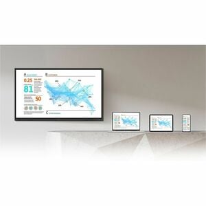 LG CreateBoard 75TR3DQ-B 1905 mm 4K UHD LCD Collaboration Display - ARM Corteccia A73 + A53 - 8 GB - Touchscreen - 16:9 Ra