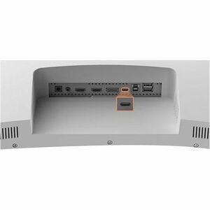 White 34 Curved 1500R VA UWQHD 120Hz 1ms USB-C 98W DP 2xHDMI USB Hub 2A1B KVM Height Adjustable Speakers 3Y