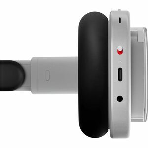 Nothing Headphone (1) Wired/Wireless Over-the-head, Over-the-ear Stereo Headset - Transparent, White - Binaural - Circumau