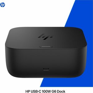HP G6 9 Anschluss(e) USB-Typ C Docking Station für Desktop-PC, Notebook, Monitor, Workstation, Mobile Workstation - Ladefu
