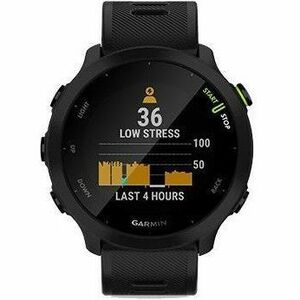 Garmin Forerunner 55 Smartwatch - 42 mm Case Height - 42 mm Case Width - Nero Colore della struttura - Silicone Band Mater