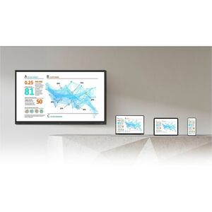 LG CreateBoard 75TR3DQ-B 1905 mm 4K UHD LCD Collaboration Display - ARM Cortex A73 + A53 - 8 GB - Touchscreen - 16:9 Aspec