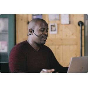 Shokz OpenComm2 UC Wireless Behind-the-neck, Earbud, Over-the-ear, Open-ear Stereo Earset - Black - Binaural - Open - 3000