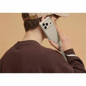 Spigen DA30S-LS Adjustable Phone Strap - Loop Attachment - Stone - Nylon, Fabric