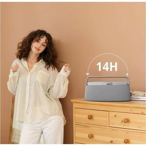 Tronsmart Fiitune X30 Pórtatil Bluetooth Sistema de Altavoces - 80W RMS - Montable en techo - 50Hz a 40kHz - Batería Recar