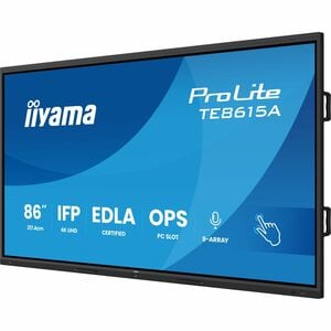 iiyama ProLite TE8615A-B2AG 2174,24 mm 4K UHD LCD Collaboration Display - ARM Cortex A72 + A53 - 8 GB - DeepContrast-IR+ -