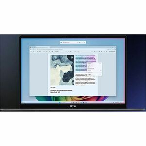 Prestige 16 AI+ - 16in 2.8K OLED - Ultra X9 388H - 32GB RAM DDR5 - 2TB SSD - Wifi 7 - Backlight KB - 81Whr - Windows 11 Ho