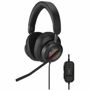 Kensington H2000 Wired Over-the-ear, Over-the-head Stereo Headset - Black - Microsoft Teams Certification - Binaural - Cir