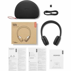 Lenovo Wireless Over-the-head Stereo Headset - Binaural - Supra-aural