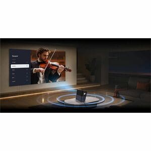 TCL A1s Deckenmontage, Desktop LCD-Projektor - 1920 x 1080 Piel - 600 lm Helligkeit - Vorderseite, Rückseite, Decke - 3000