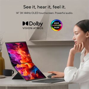 Asus ZenBook Duo UX8407 UX8407AA-SN388WOA 35.6 cm (14") Touchscreen Detachable Copilot+ PC 2 in 1 Notebook - WQXGA+ - 144 