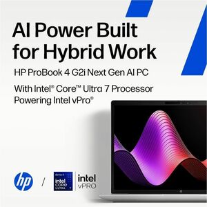 HP ProBook 4 G2i 35.6 cm (14") Copilot+ PC Notebook - WUXGA - Intel Core Ultra 5 Series 3 325 - 16 GB - 512 GB SSD - Pike 