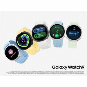 Samsung Galaxy Watch9 SM-L345F Smart Watch - 42.70 mm Case Height - 40.40 mm Case Width - Cream Body Color - Cream Band Co