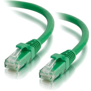 C2G-10ft Cat5e Snagless Unshielded (UTP) Network Patch Cable - Green - Category 5e for Network Device - RJ-45 Male - RJ-45