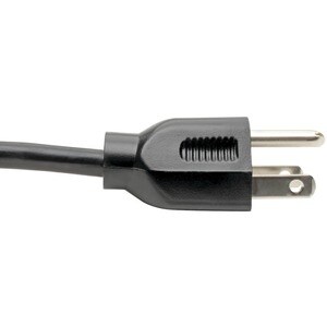 Eaton Tripp Lite Series Desktop Computer Power Cable, NEMA 5-15P to C13 - 10A, 125V, 18 AWG, 12 ft. (3.66 m), Black - (NEM