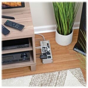 Eaton Tripp Lite Series Isobar 8-Outlet Surge Protector, 12 ft. Cord with Right-Angle Plug, 3840 Joules, Diagnostic LEDs, 