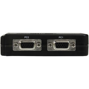 2PORT USB VGA KVM SWITCH WITH AUDIO AND CABLES