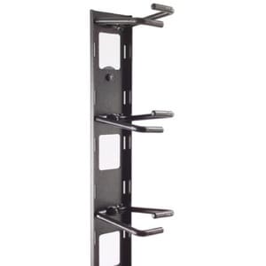 APC by Schneider Electric AR8442 Cable Organizer - Black - Cable Manager - 0U Rack Height