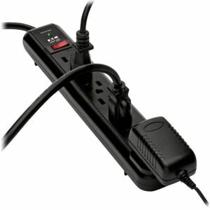 Tripp Lite Protect It! TLP712B 7-Outlet Surge Suppressor, 12' Cord, Black - 7 x NEMA 5-15R - 1.80 kVA - 1080 J - 120 V AC 