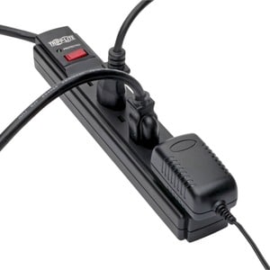 PROTECT IT BLK SURGE 6 OUTLET (3 TRANSFORMERS) 6FT CORD 750 J