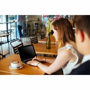 Targus ASF141WEU Anti-glare Privacy Screen Filter - Transparent, Black - For 35.8 cm (14.1") Widescreen LCD Desktop/Laptop