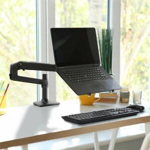 Ergotron Mounting Tray for Notebook, Monitor Mount, Mounting Arm, Medical Cart, Mobile Cart, Docking Station - Black - 43.