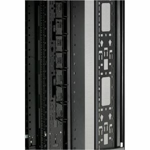 APC by Schneider Electric AR7502 Cable Organizer - Black - Cable Manager - 0U Rack Height
