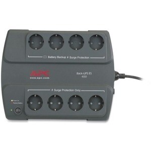 APC by Schneider Electric Back-UPS BE400-GR Standby-UPS - 400 VA/240 W - Desktop - 16 Stunde(n) Recharge