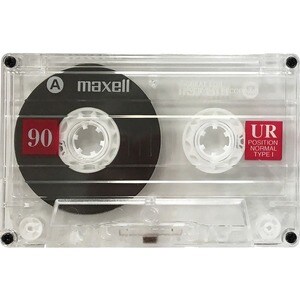 Maxell UR 90 Audio Cassette - 2 x 90Minute - Normal Bias