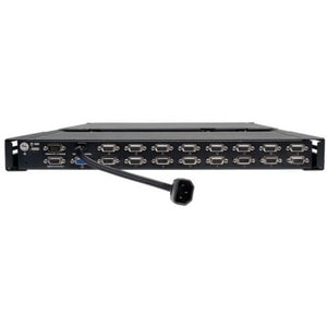 Tripp Lite by Eaton NetController 16-Port 1U Rack-Mount Console KVM Switch with 19-in. LCD, TAA - 16 Computer(s) - 19˘ Act