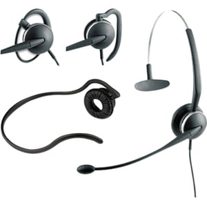 Jabra GN2100 Headset - Mono - Quick Disconnect - Wired - 80 Hz - 15 kHz - Over-the-head, Behind-the-neck, Over-the-ear - M