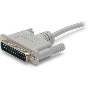 10FT SERIAL/NULL MODEM CABLE DB9F DB25M