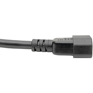Eaton Tripp Lite Series Power Cord, C19 to C14 - Heavy-Duty, 15A, 250V, 14 AWG, 6 ft. (1.83 m), Black - (IEC-320-C19 to IE