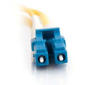 C2G-30m LC-LC 9/125 OS1 Duplex Singlemode Fiber Optic Cable (Plenum-Rated) - Yellow - 30m LC-LC 9/125 Duplex Single Mode O
