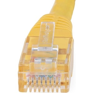 StarTech.com 4ft CAT6 Ethernet Cable - Yellow Molded Gigabit - 100W PoE UTP 650MHz - Category 6 Patch Cord UL Certified Wi