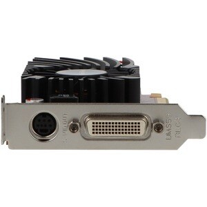 VisionTek Radeon 4350 SFF 512MB DDR2 (2x DVI-I, TV Out) w/ 2x DVI-I to VGA Adapter - ATi Radeon HD 4350 600MHz - 512MB DDR