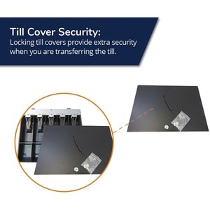 apg® Cash Drawer VPK-14B-4-BX Till - Locking Till Cover fits VPK-15B-2A-BX tills. Till Cover measures 14.2" x 10.9"