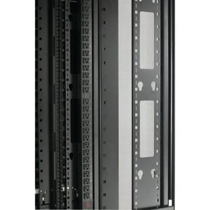 APC by Schneider Electric AR7501 Kabelführung - Schwarz - 2 Pack Paket - Kabelmanagement-Panel - 42U Rack Height