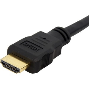 StarTech.com 3ft HDMI Female to Male Adapter, 4K High Speed Panel Mount HDMI Cable, HDMI Female to Male, HDMI Panel Mount 