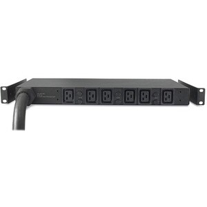 APC by Schneider Electric Basic Rack 22kW PDU - Basic - 6 x IEC 60320 C19 - 22 kW - 2.44 m Cord Length - 1U - Rack-mountable